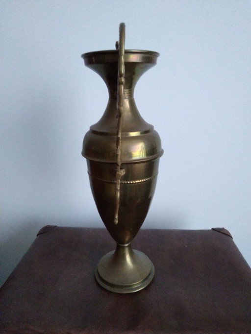 Large antique ear vase