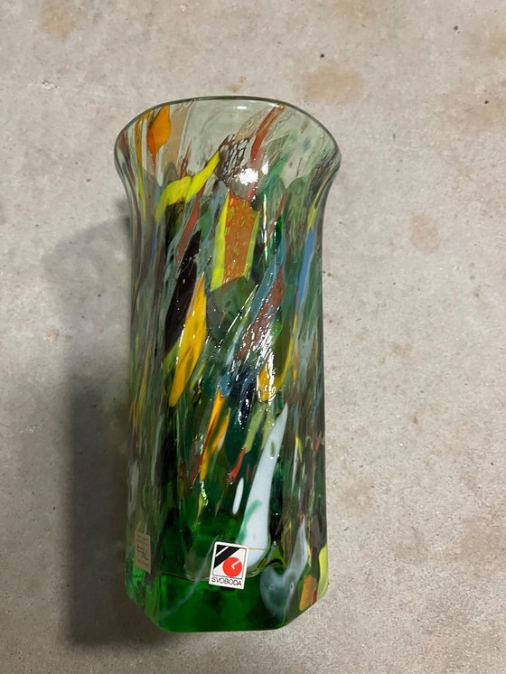 Image 1 of Jaroslav Svoboda Glass Vase