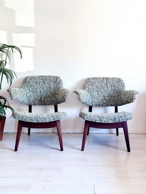 Poltrone vintage Louis van Teeffelen, anni '60