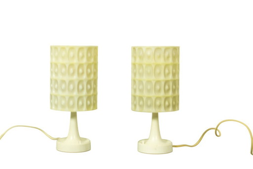 Elegante set di lampade moderne di metà secolo, Erco anni '70