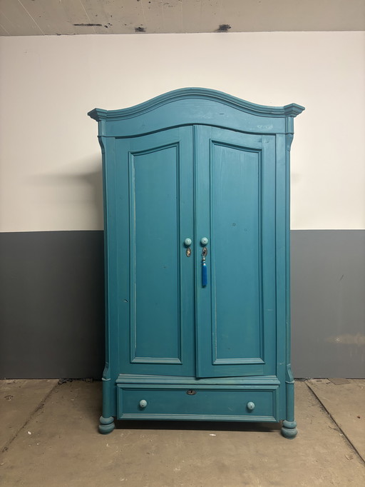 Antique Oak Cabinet With Character - Unique Carvings!