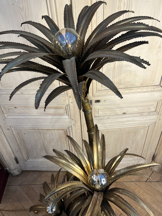 Image 1 of Lampada da terra "palma" di Maison Jansen.