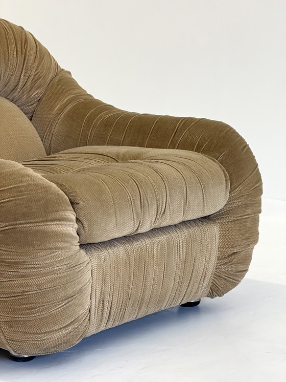 Image 1 of Fauteuil Capriccio en beige par George Bighinello pour Eurosalotto