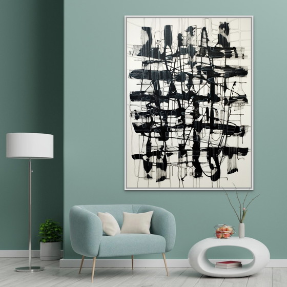 Antadze Abstract Composition XXL – Paintings & Drawings, Canvas (photo 3 of 14)