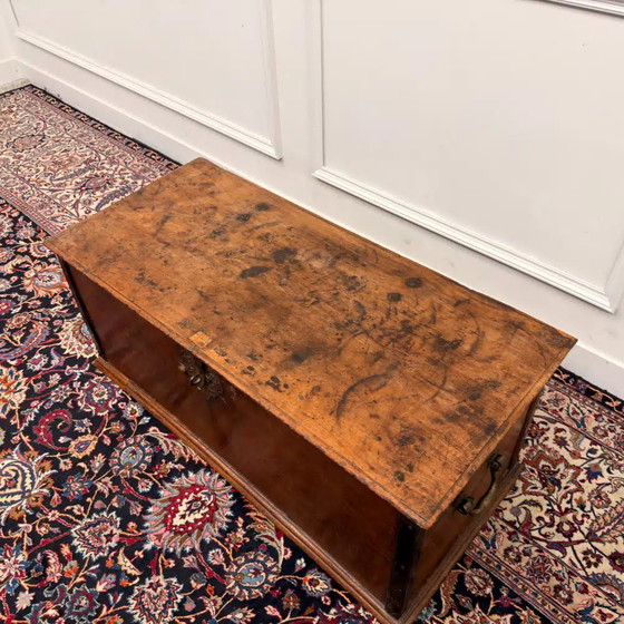 Antique Colonial Blanket Chest for sale?, Storage cabinet (photo 7 of 10)