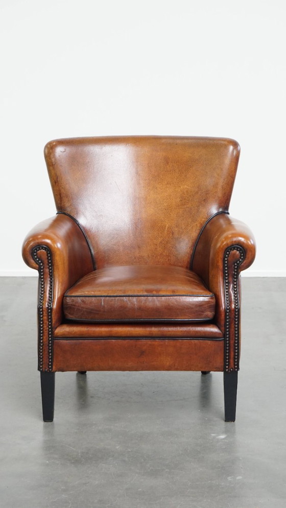 Image 1 of Klassieke schapenleren armchair