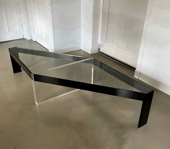 Image 1 of Table basse postmoderne, design de Henk de Swart pour De Swart Designs, années 1980