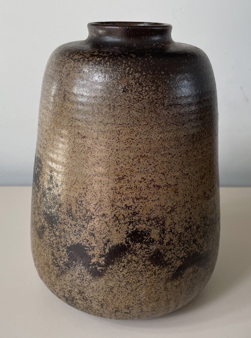 Vase Art Déco à glaçure réduite - Klaas Mobach III