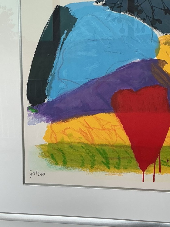 Image 1 of Jan Cremer Screenprint. Tulips '99 75/200