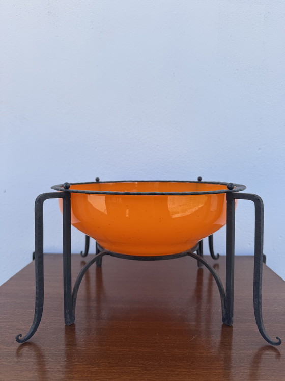 Image 1 of Ciotola con piedistallo in stile Art Déco KOLEK