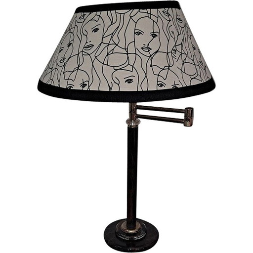 Mid century Italian double swing lamp by Linea Luce Firenze, 1960-1970s