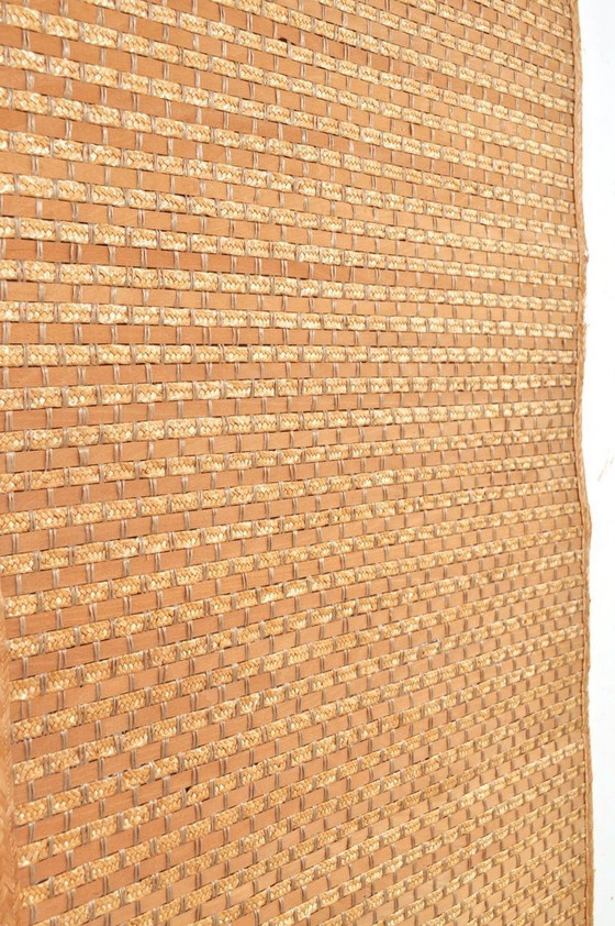 Image 1 of Wandgarderobe aus Rattan mit separatem Schuhregal