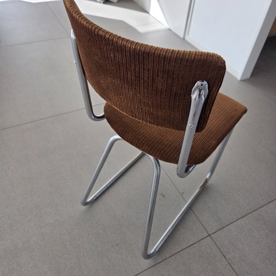 Buisframe Stoel – Eetkamerstoelen, Chrome (photo 4 of 9)