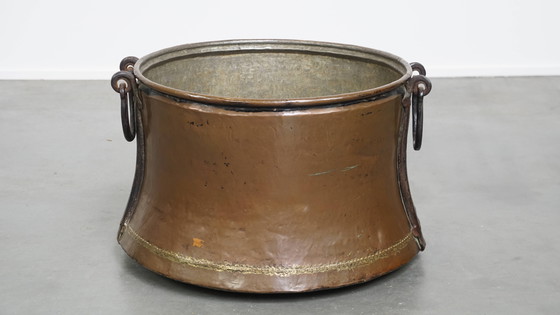Image 1 of Grande bollitore antico in rame