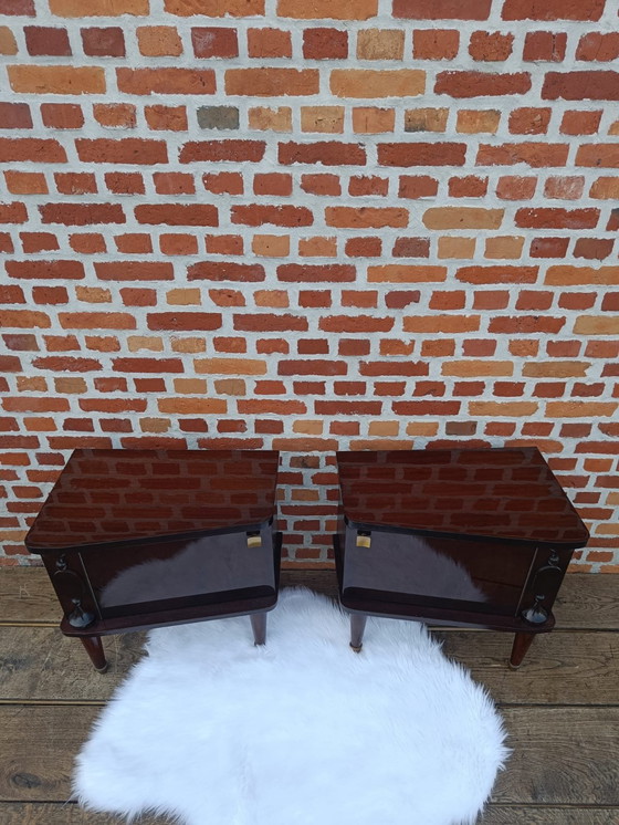 Image 1 of Tables de chevet modernes en palissandre du milieu du siècle