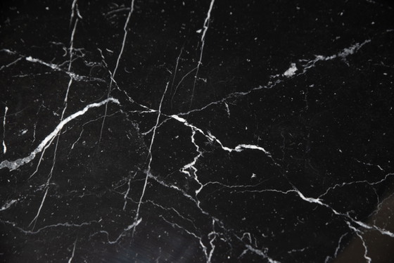 Originele ronde Knoll Tulip eettafel (152cm) in Nero Marquina glanzend in NIEUWSTAAT!! Eero Saarinen (photo 10 of 15)