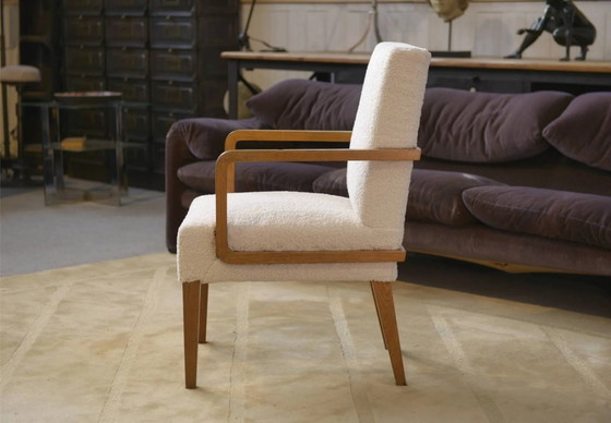 Modernistische fauteuil jaren 40 – Bauhaus (photo 5 of 13)