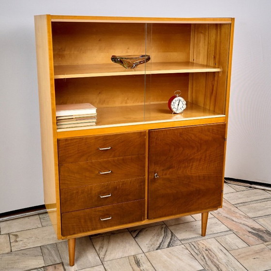 Image 1 of Vetrina vintage, anni '60, Cecoslovacchia