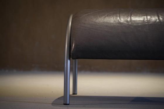 Image 1 of Vintage COR Zyklus Loungestoel en Ottoman van Peter Maly, Duitsland jaren 1980