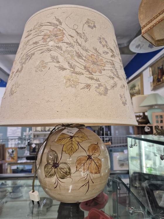 Image 1 of Lampe en céramique G. Marin – Vintage et artisanale