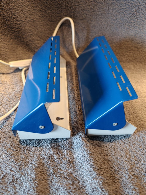 2x G&G Luce Notturna Blu / Applique Blu Cobalto