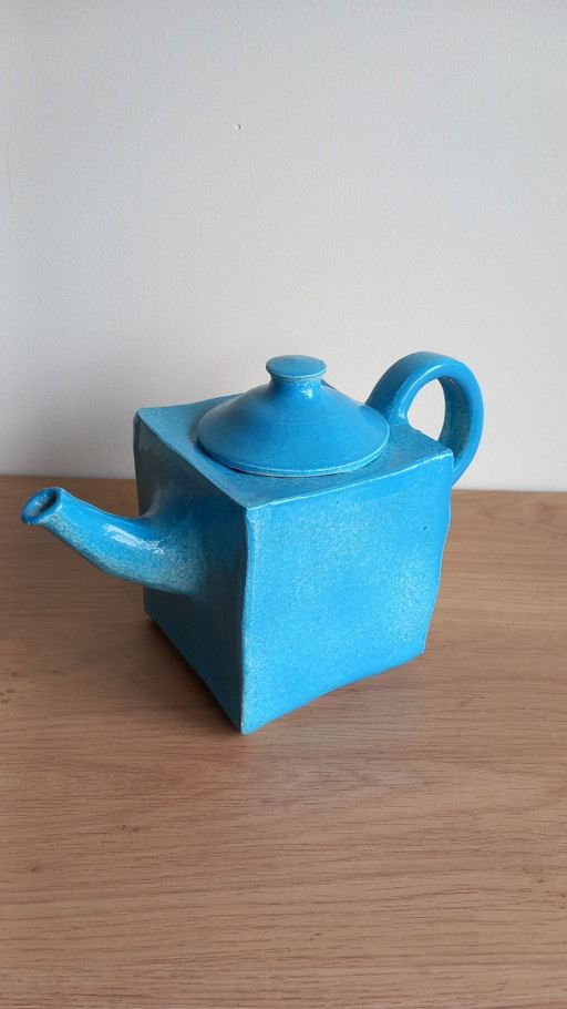 Handmade design teapot Scorlewald – Modernist square