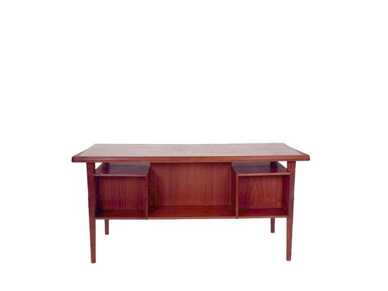 Image 1 of Vintage Danish Freestanding Desk by Peter Løvig Nielsen
