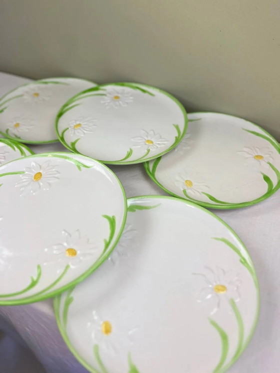 6 piatti a margherita – Stoviglie, Porcelain, Rustic (photo 9 of 11)