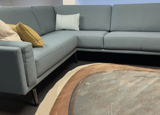 Image 1 of Leolux Bellice Hoekbank Ploegwol Nieuw €13000