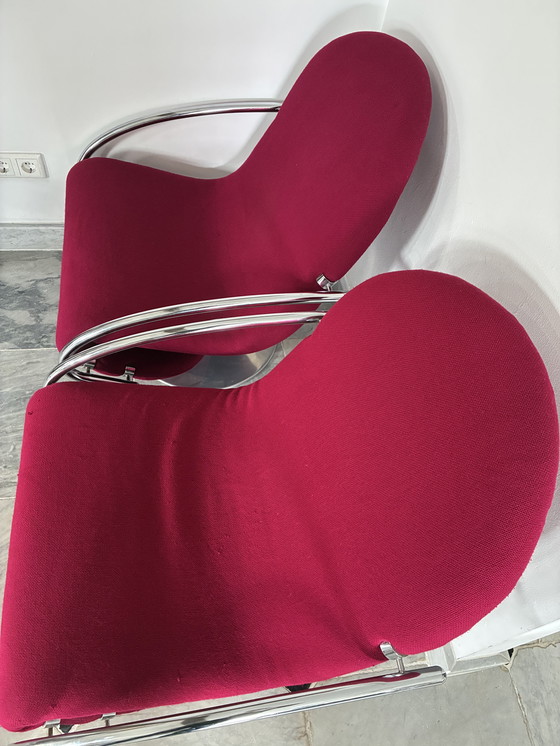 Image 1 of Sillones del sistema 123 de Verner Panton para Fritz Hansen