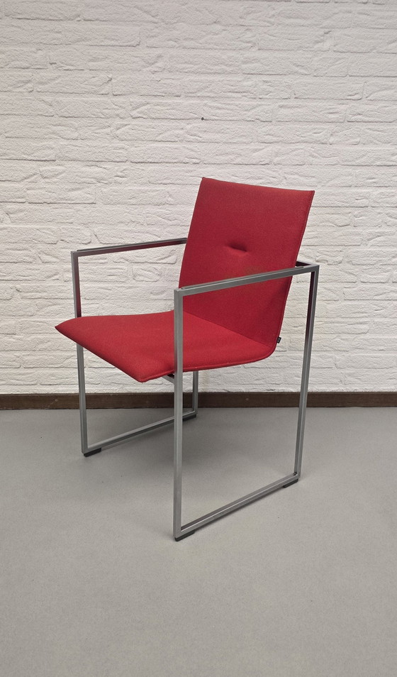 Cadre Arco « Rouge » 6x – Chaises de salle à manger, Textile (photo 6 of 8)