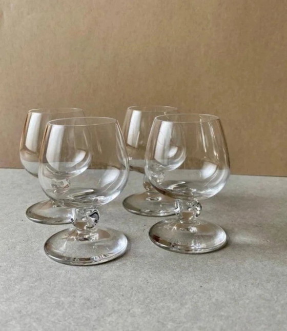 4 Daum France Boléro Kristallen Cognacglazen – Gesigneerd – Vintage – Glazen & Karaffen, Crystal (photo 5 of 5)