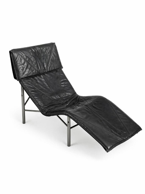 Tord Björklund – 'Skye' Chaise Longue, Lounge Chair, 1980s, Dark Brown