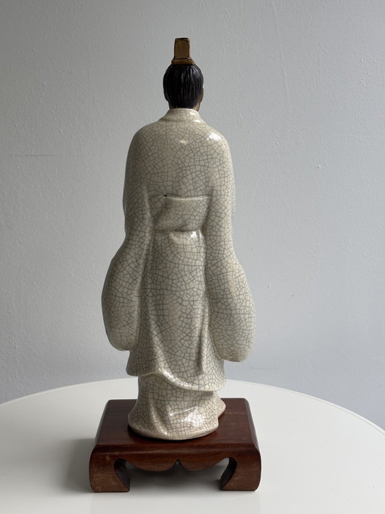 Statuetta vintage in ceramica Shiwan proveniente dalla Cina – Oggetti decorativi, Wood (photo 3 of 13)