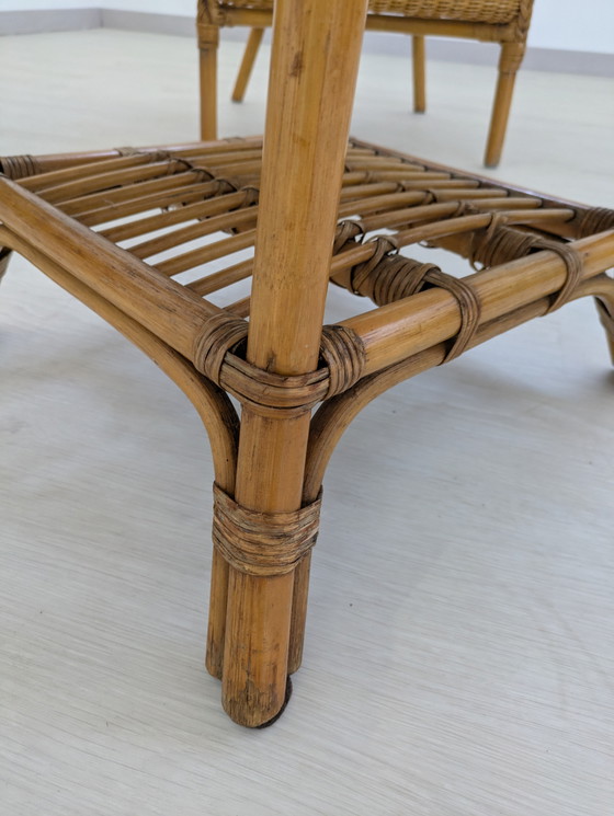 Image 1 of Outdoor Wicker Lounge - Vintage