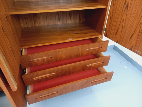 Image 1 of Vintage Scandinavian teak wardrobe from the 1960s