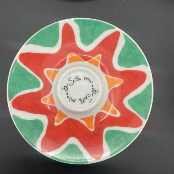 Rosenthal studio-line „O Sole Mio“, 4 Espresso Cups with Saucers, 8-piece Design Set, Crockery, Porcelain (photo 3 of 15)
