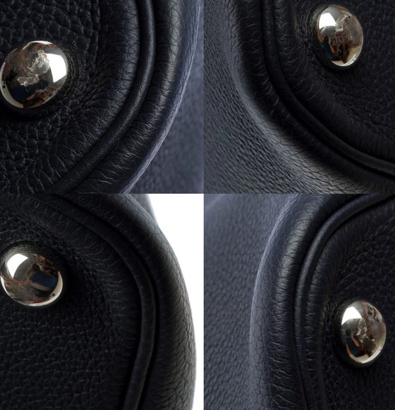 Image 1 of Sac HERMES Bolide en Cuir Bleu Marine - 101971 