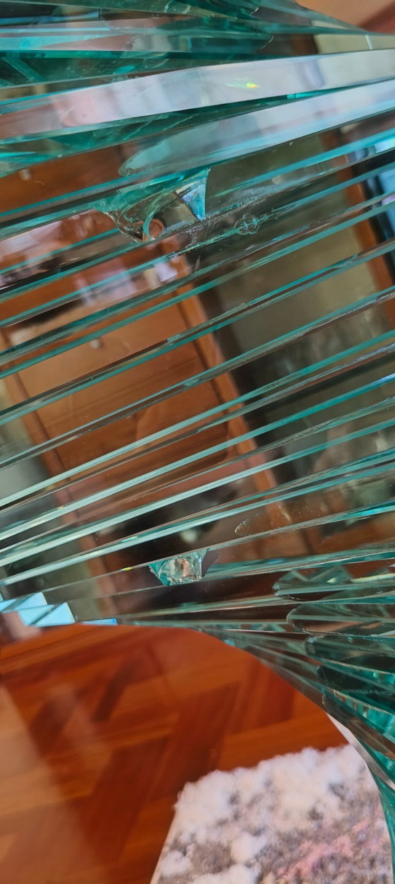 Image 1 of Tavolo di cristallo Tonelli 