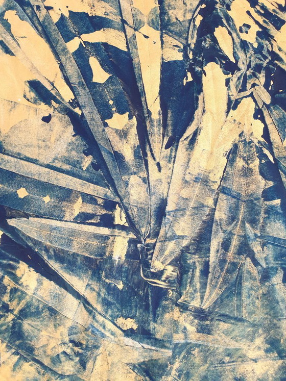 Jürgen Angeler - Golden Butterfly Effect – Pinturas y dibujos, Lienzo (photo 15 of 16)