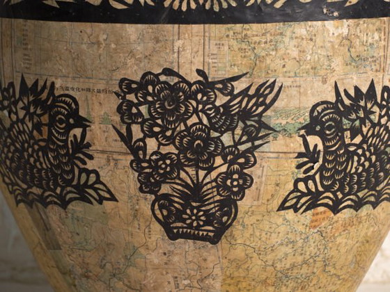 Antique Chinese papier-mâché container – China, circa 1900 – Decorative Objects, Paper, Rustic (photo 18 of 39)