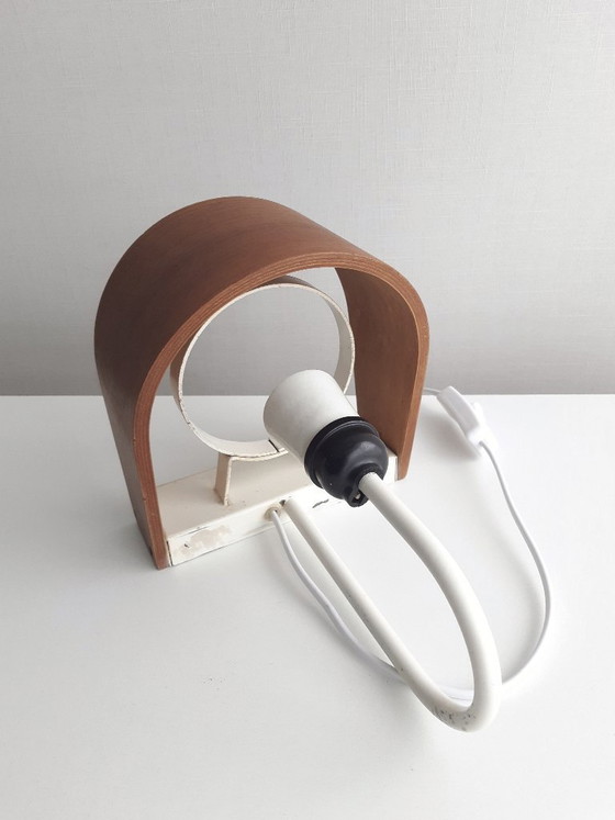 Image 1 of 1 van 2 Louis Kalff wandlampen, NX40 Philips wandlamp, matglazen mcm wandlamp