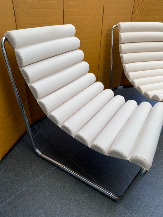 Image 1 of 2 stuks vintage design lounge stoelen