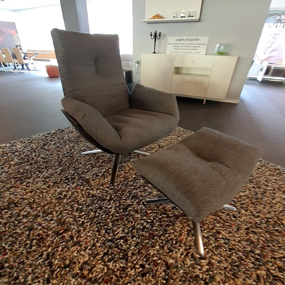 Image 1 of COR Cordia Lounge fauteuil met poef