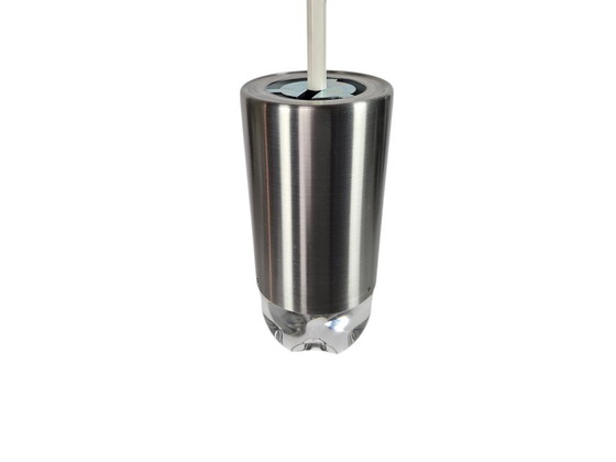 Raak Amsterdam - B 1015 - 'Bullet' Pendelleuchte - Aluminium - Kristall - Holland - 60er Jahre (photo 3 of 9)