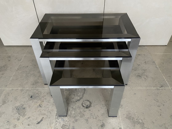 Image 1 of Set bijzettafels strak design