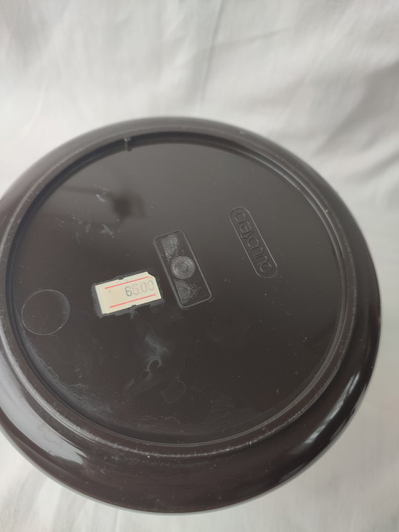 Image 1 of Space Age Crayonne ice bucket ice cubes Bar Brown Vintage UK made