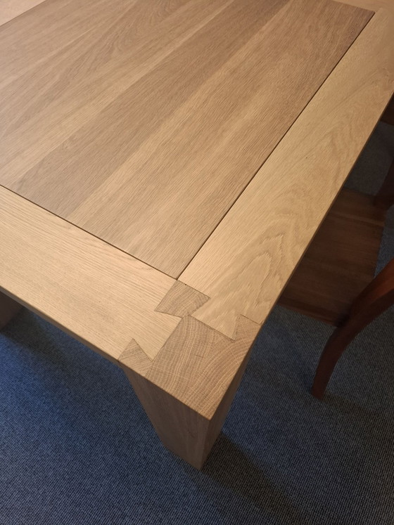 Tavolo da pranzo con giunzioni a coda di rondine – Tavoli da pranzo, Legno (photo 4 of 5)