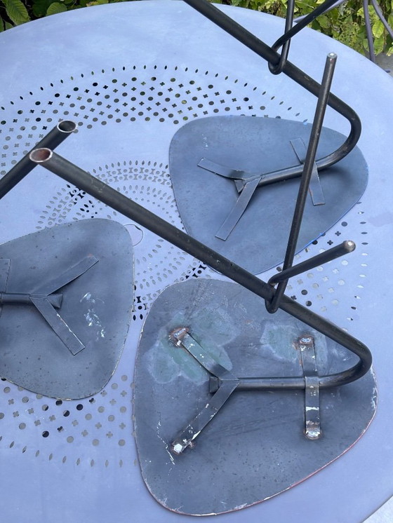 Image 1 of Mesas nido Michel Buffet Homenaje a Calder "Nudo" modelo 1950 - Diseño modernista francés