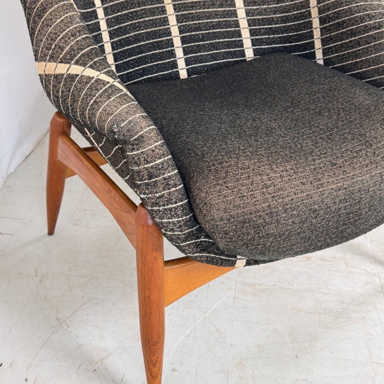 Image 1 of Pair of Julia Gaubek High-Back Armchairs, 1960s